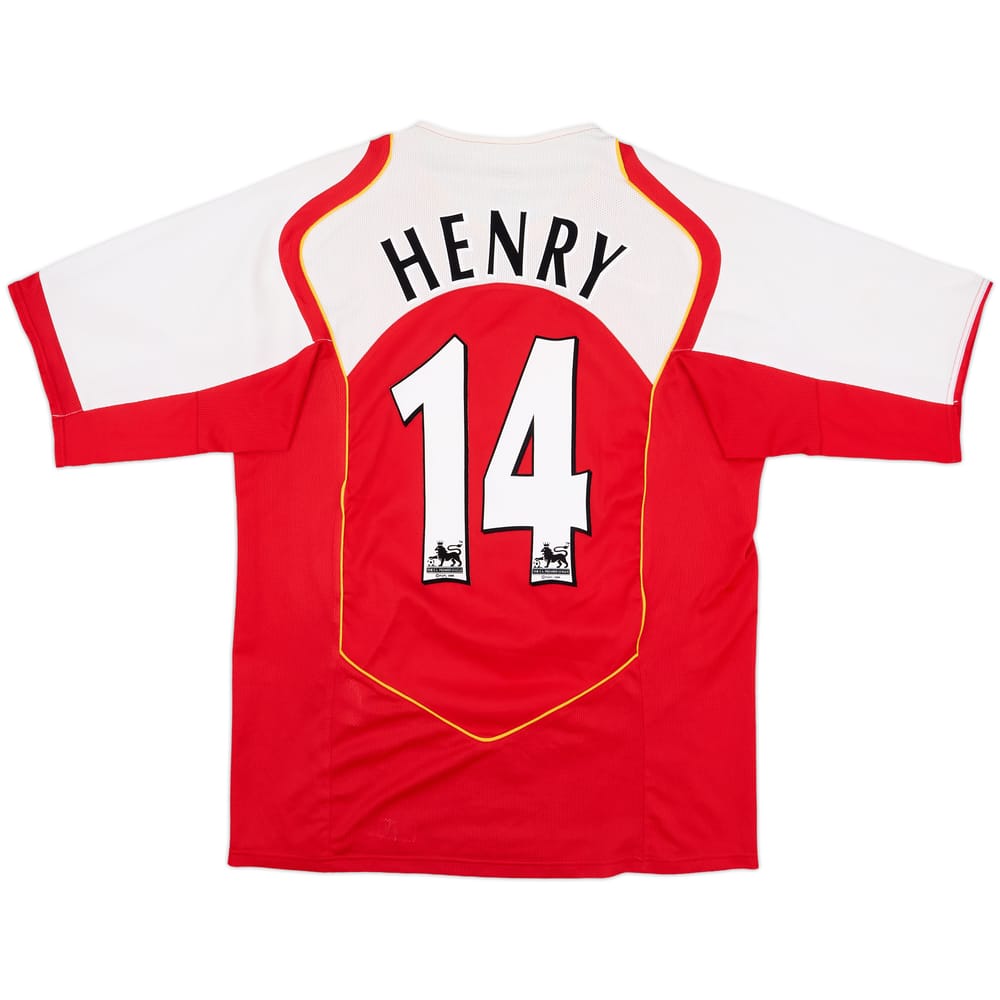 2004-05 Arsenal Home Shirt Henry #14 - 8/10 - (L)