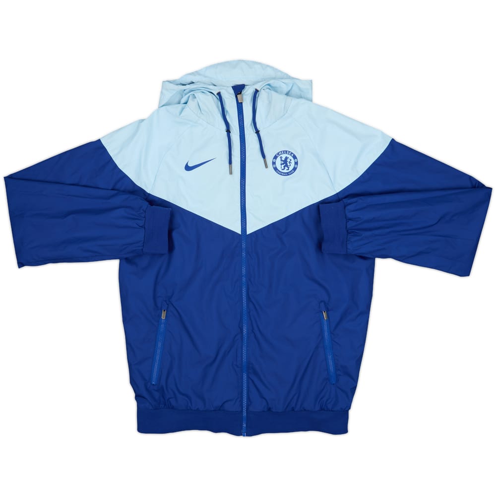2020-21 Chelsea Nike Hooded Track Jacket - 8/10 - (S)