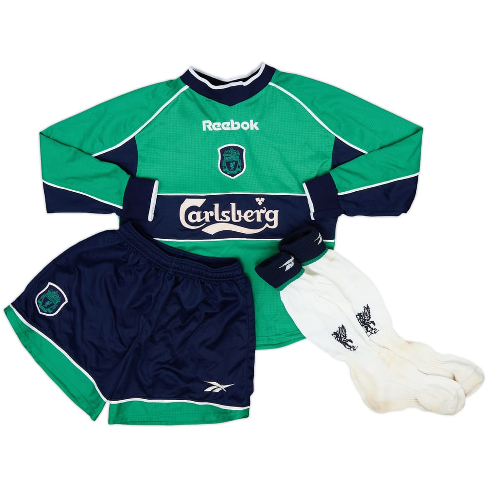 2000-02 Liverpool GK Shirt - 9/10 - (5-6 Years)