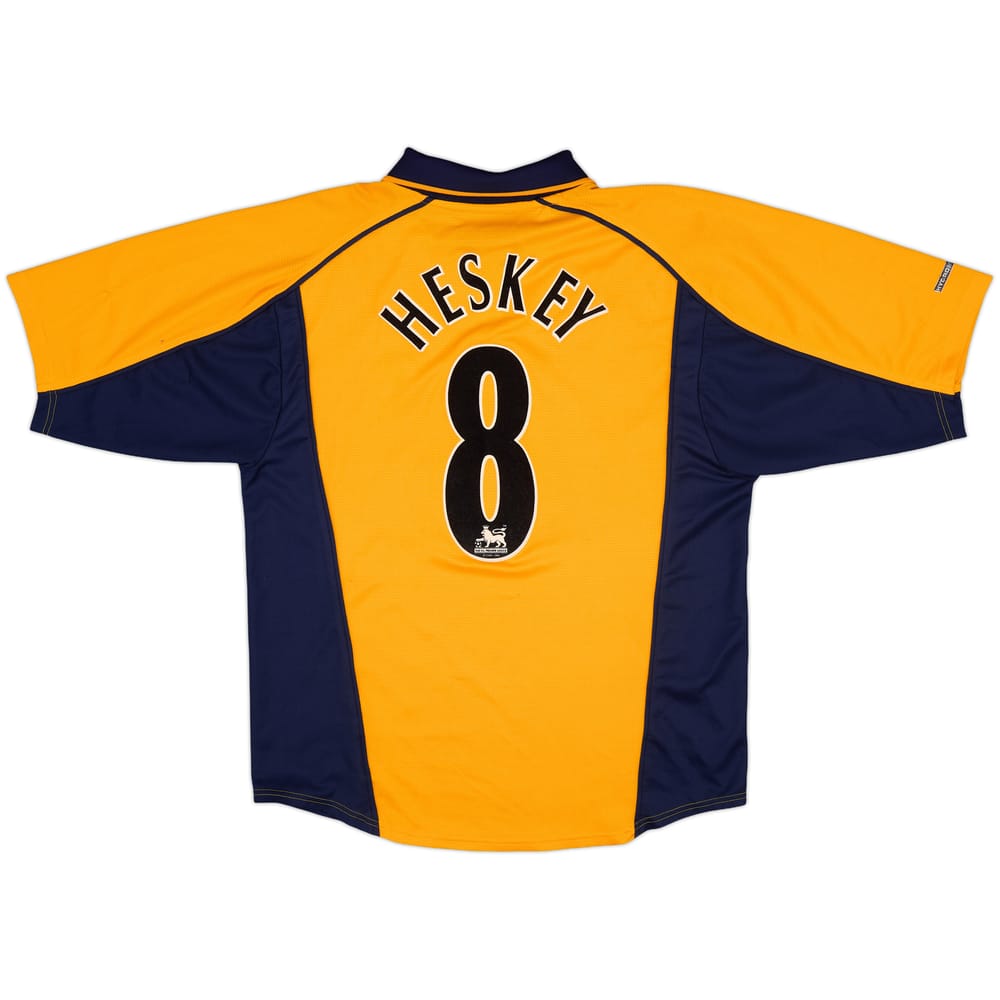 2000-02 Liverpool Away Shirt Heskey #8 - 8/10 - (M)