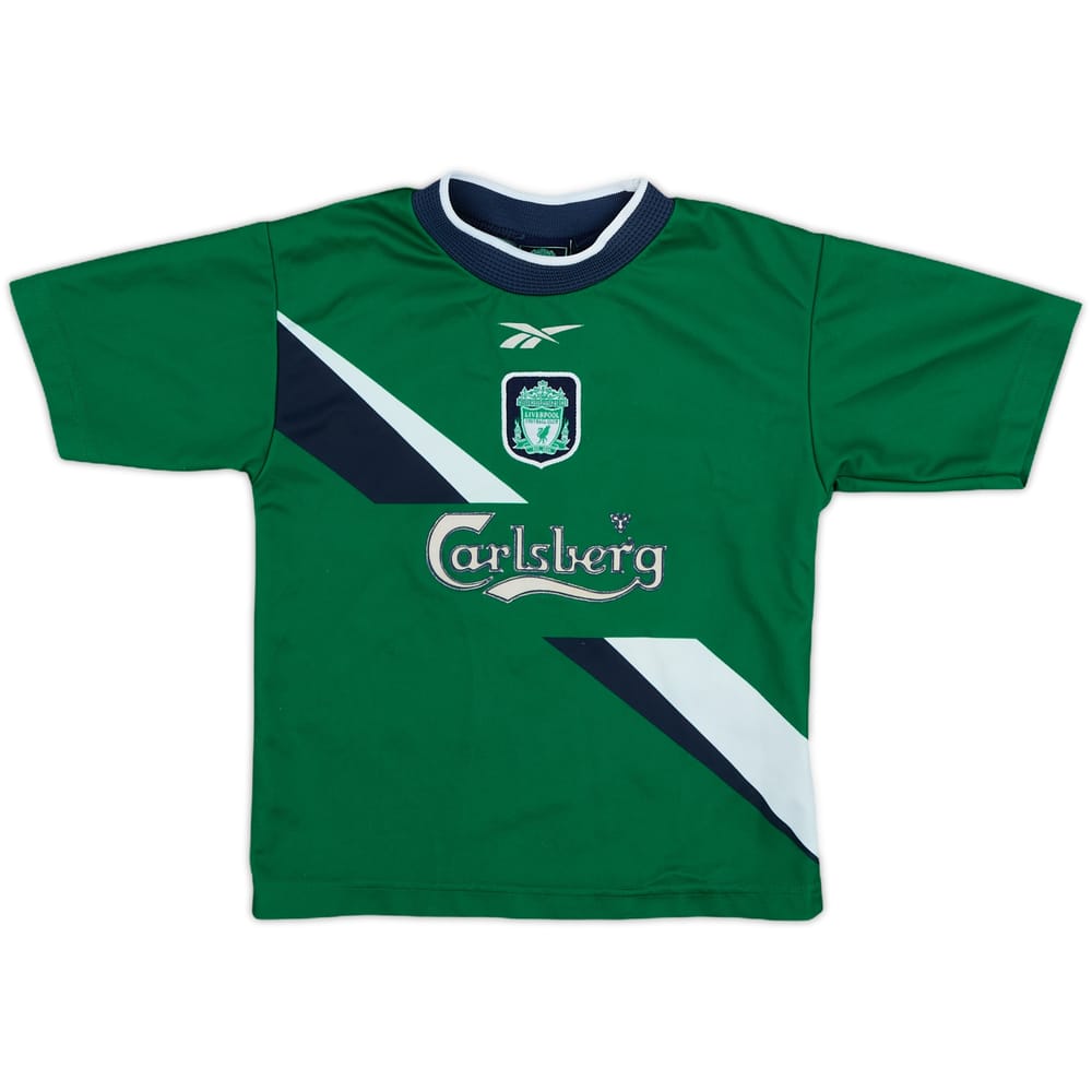1999-00 Liverpool Away Shirt - 9/10 - (4-5 Years)