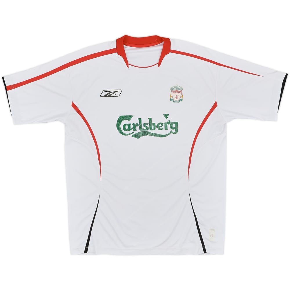 2005-06 Liverpool Away Shirt - 4/10 - (L)