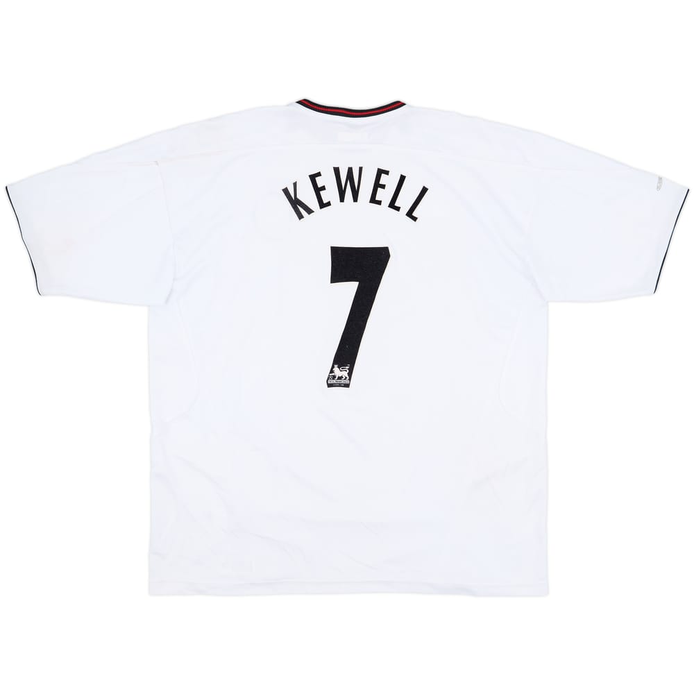 2003-04 Liverpool Away Shirt Kewell #7 - 7/10 - (XL)