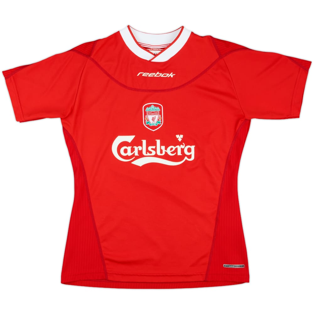 2002-04 Liverpool Home Shirt - 9/10 - (Women's M)
