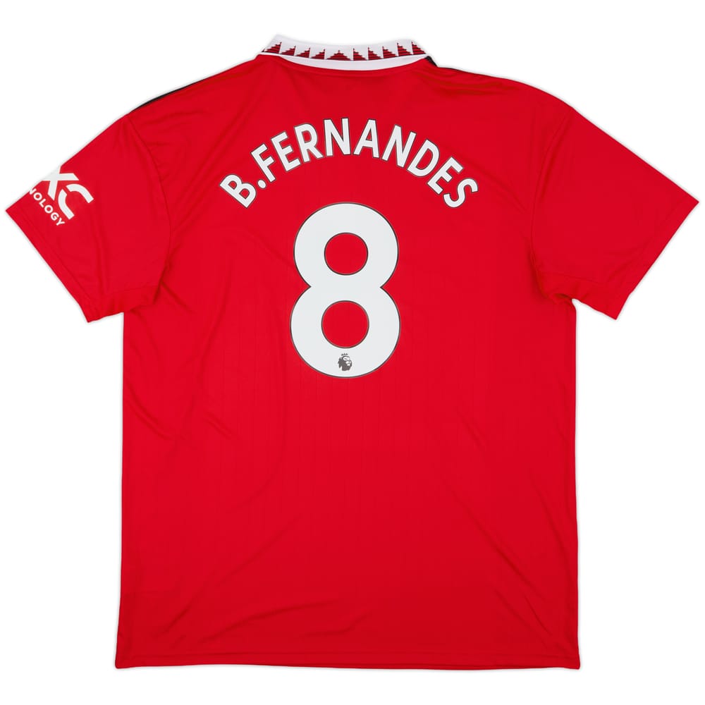 2022-23 Manchester United Home Shirt B.Fernandes #8 (XL)