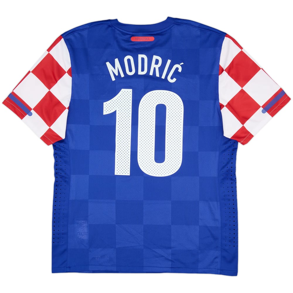 2010-12 Croatia Player Issue Away Shirt Modric #10 - 9/10 - (XL)