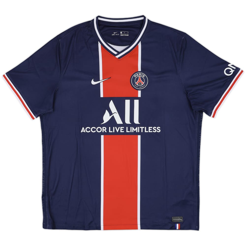 2020-21 Paris Saint-Germain Home Shirt - 9/10 - (XL)