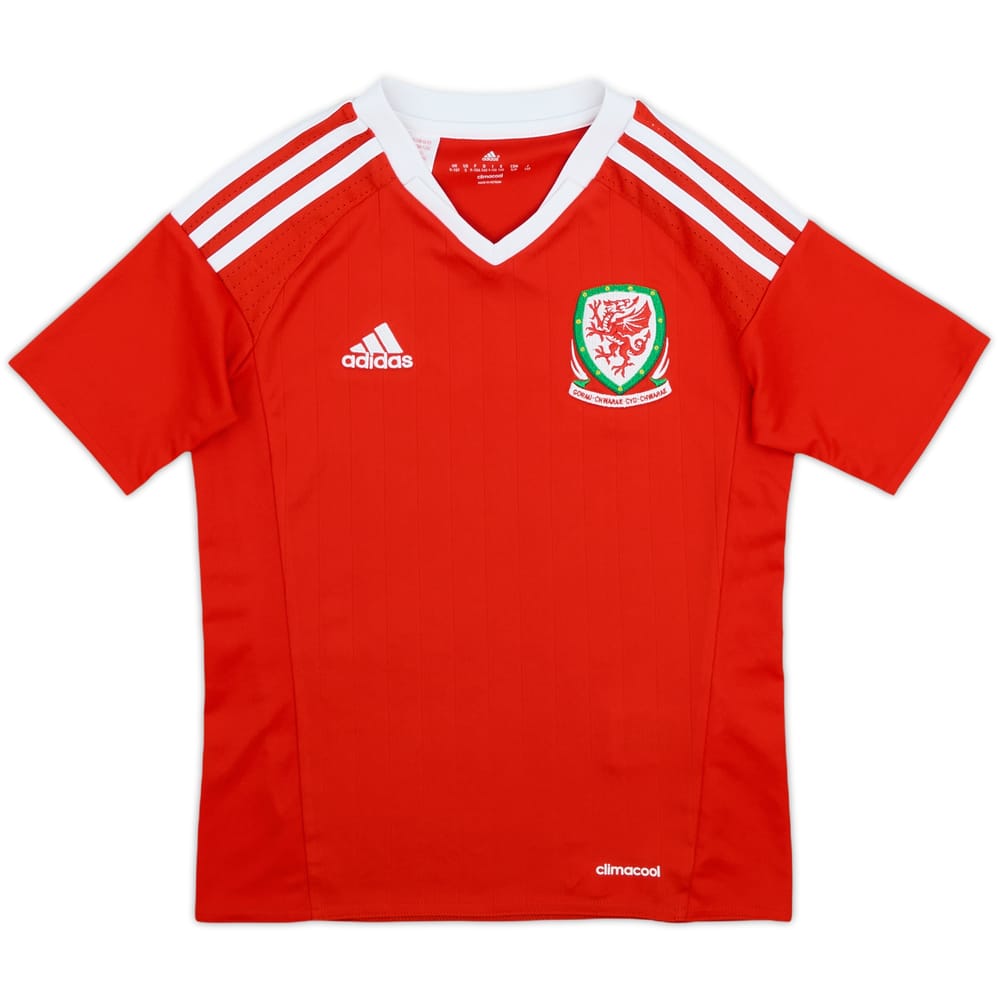 2016-17 Wales Home Shirt - 10/10 - (S.Boys)