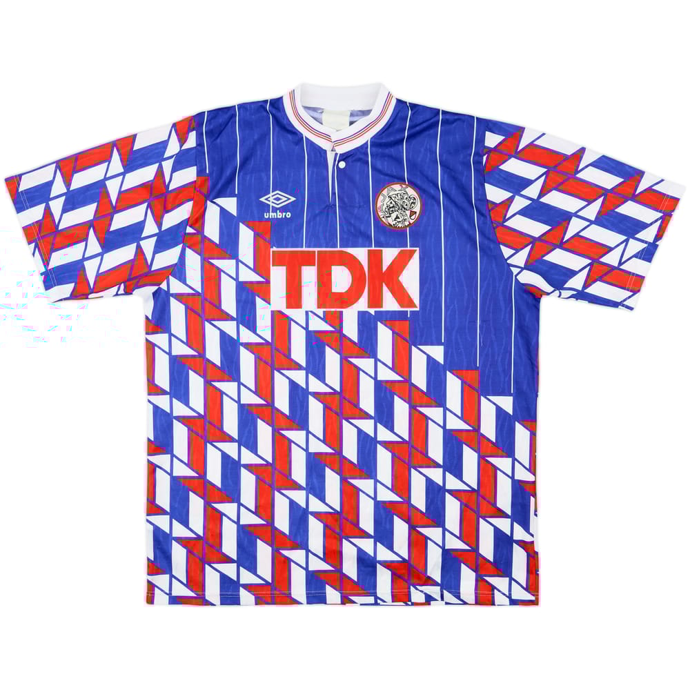 1989-90 Ajax Away Shirt - 10/10 - (L)