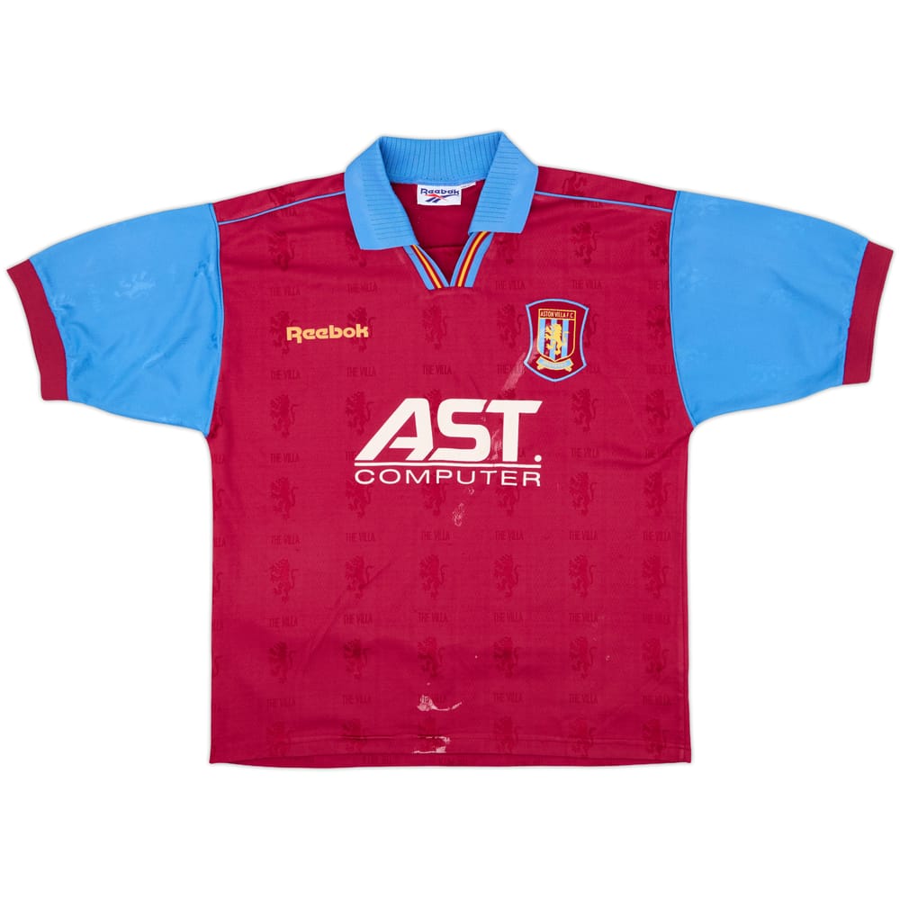 1995-97 Aston Villa Home Shirt - 7/10 - (M)