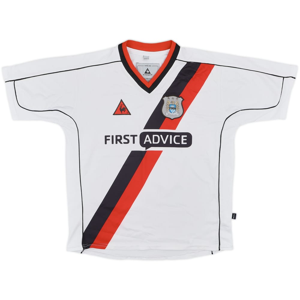 2002-03 Manchester City Away Shirt - 10/10 - (M.Boys)
