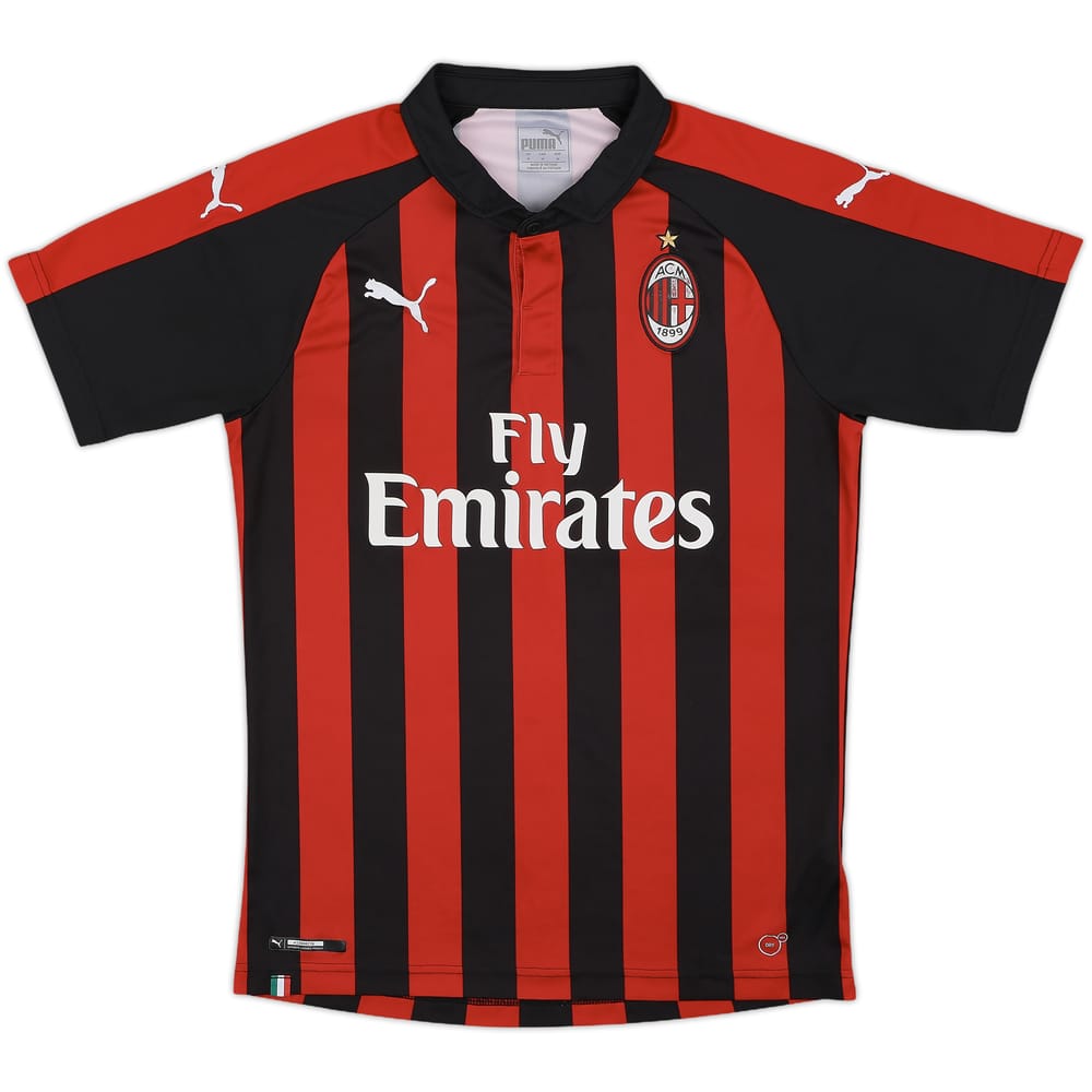 2018-19 AC Milan Home Shirt - 6/10 - (M)