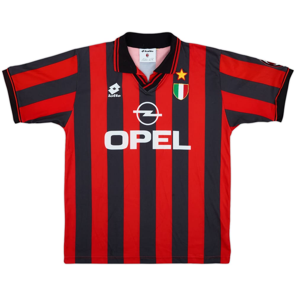 1996-97 AC Milan Home Shirt - 10/10 - (M)