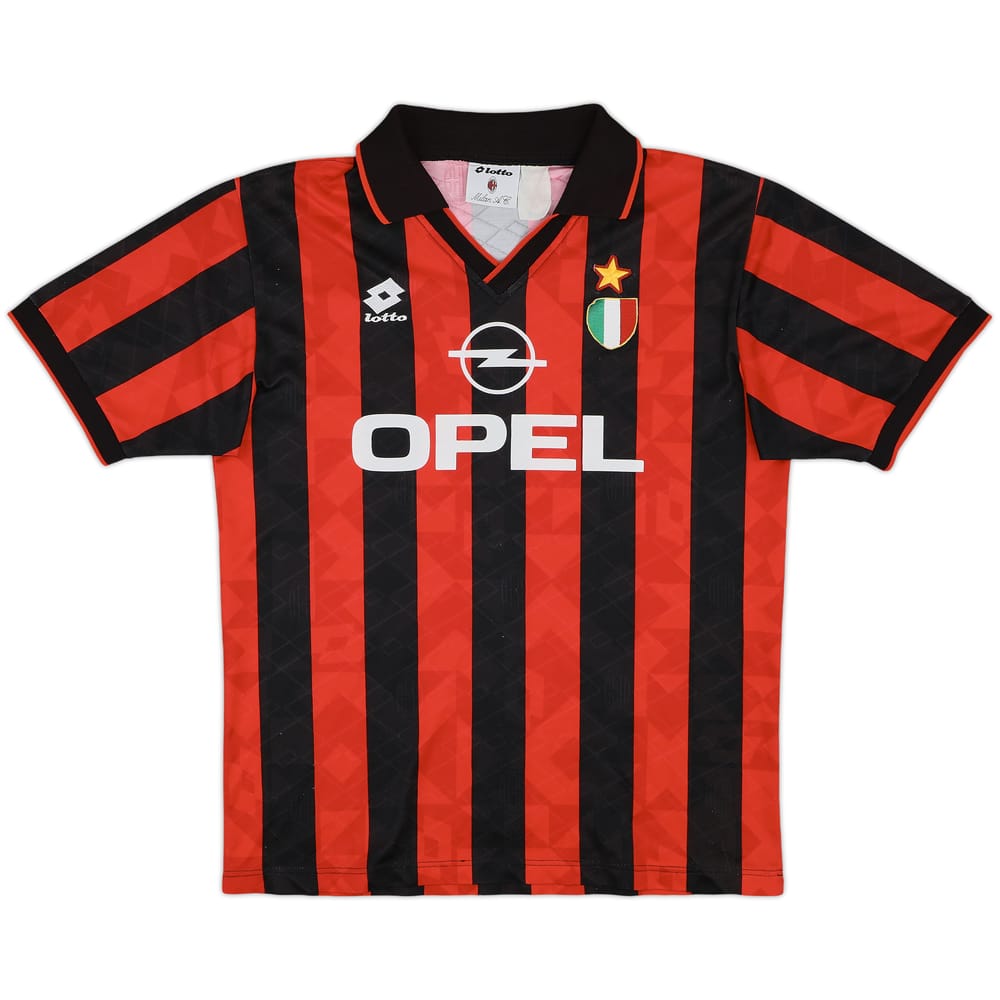1994-95 AC Milan Home Shirt - 7/10 - (L)