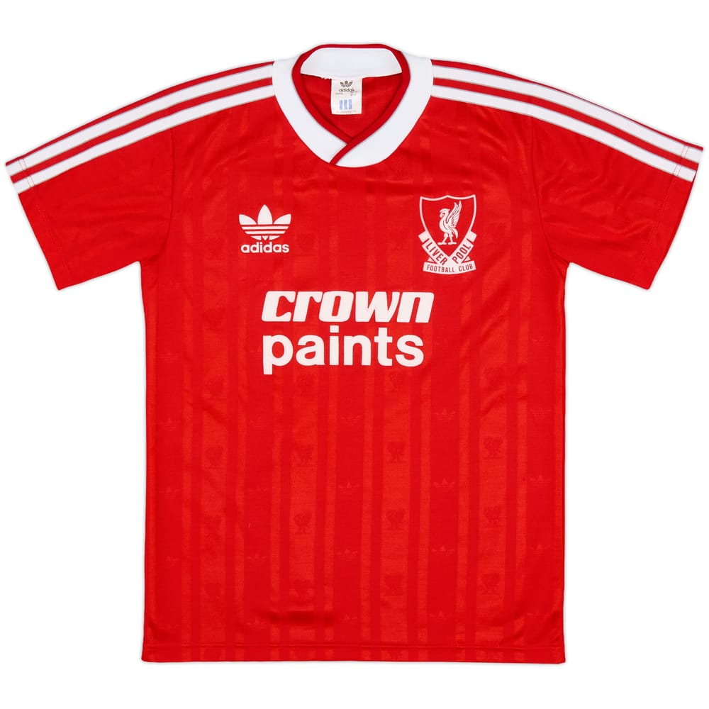 1987-88 Liverpool Home Shirt - 9/10 - (S)
