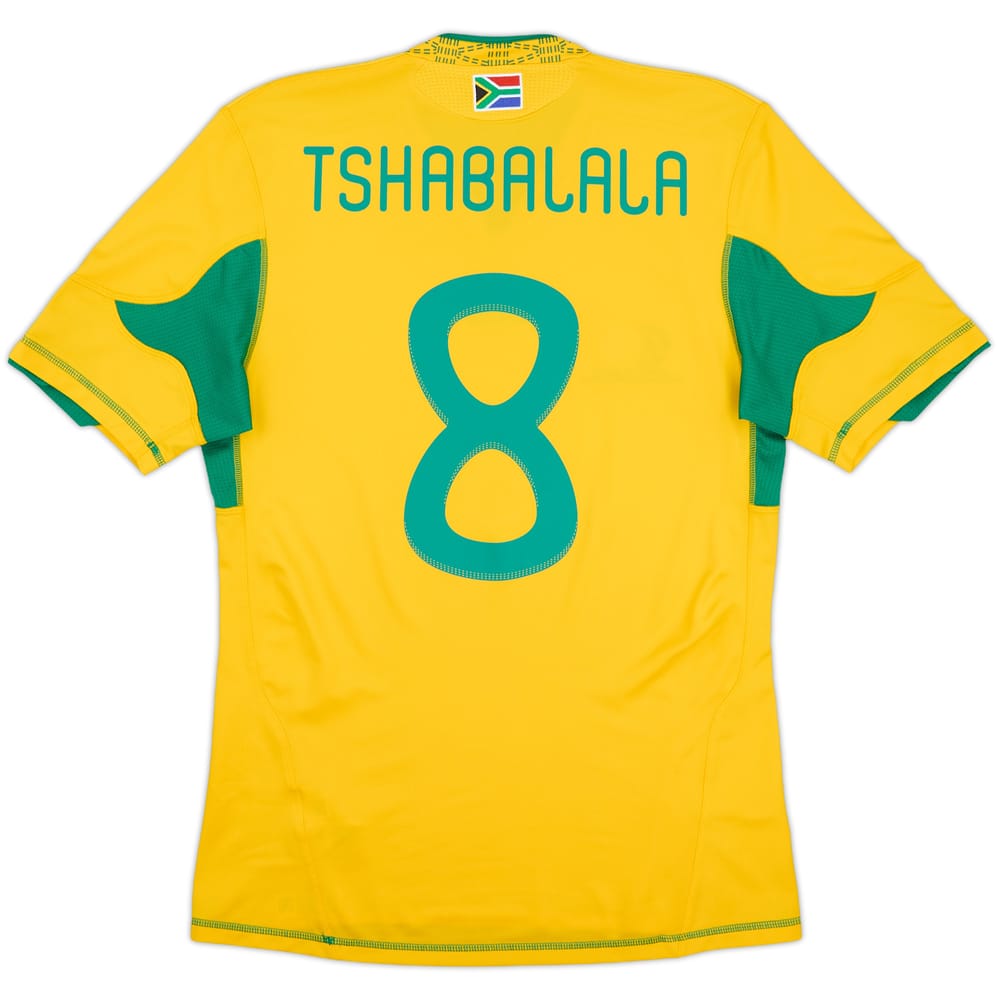 2009-11 South Africa Home Shirt Tshabalala #8 - 10/10 - (S)
