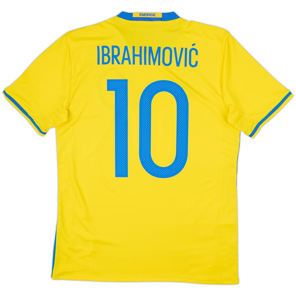 2016-17 Sweden Home Shirt Ibrahimovic #10 - 10/10 - (S)