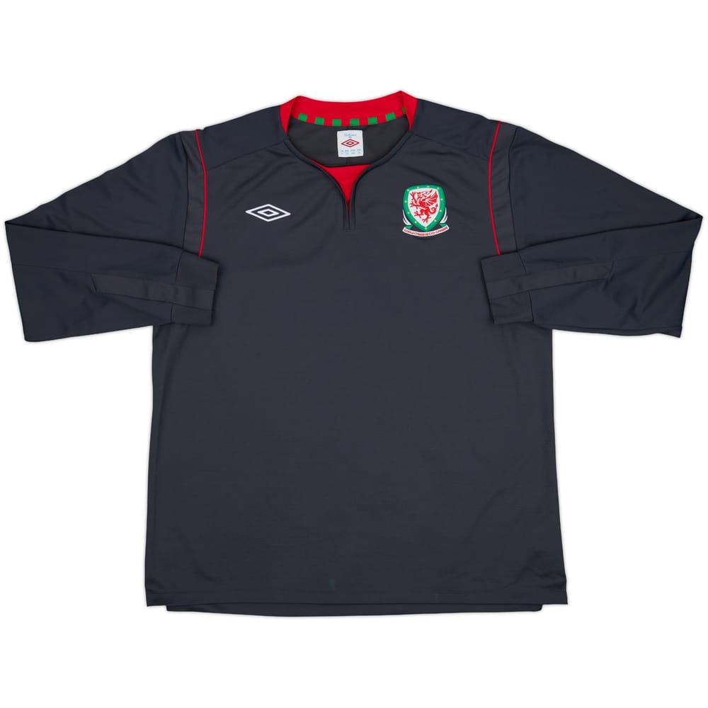 2011-12 Wales Away L/S Shirt - 8/10 - (XL)