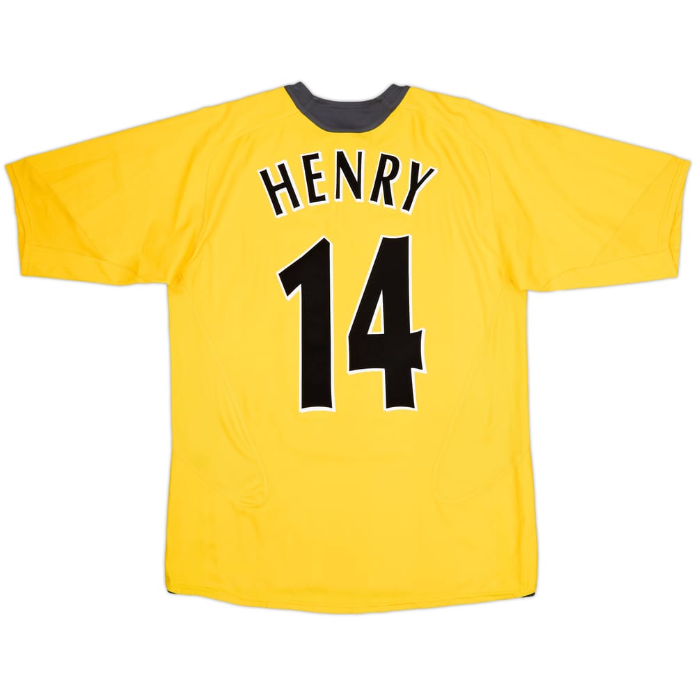 2005-06 Arsenal Away Shirt Henry #14 - 8/10 - (M)