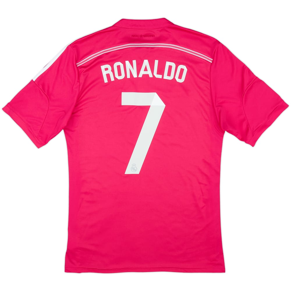 2014-15 Real Madrid Away Shirt Ronaldo #7 - 7/10 - (L)