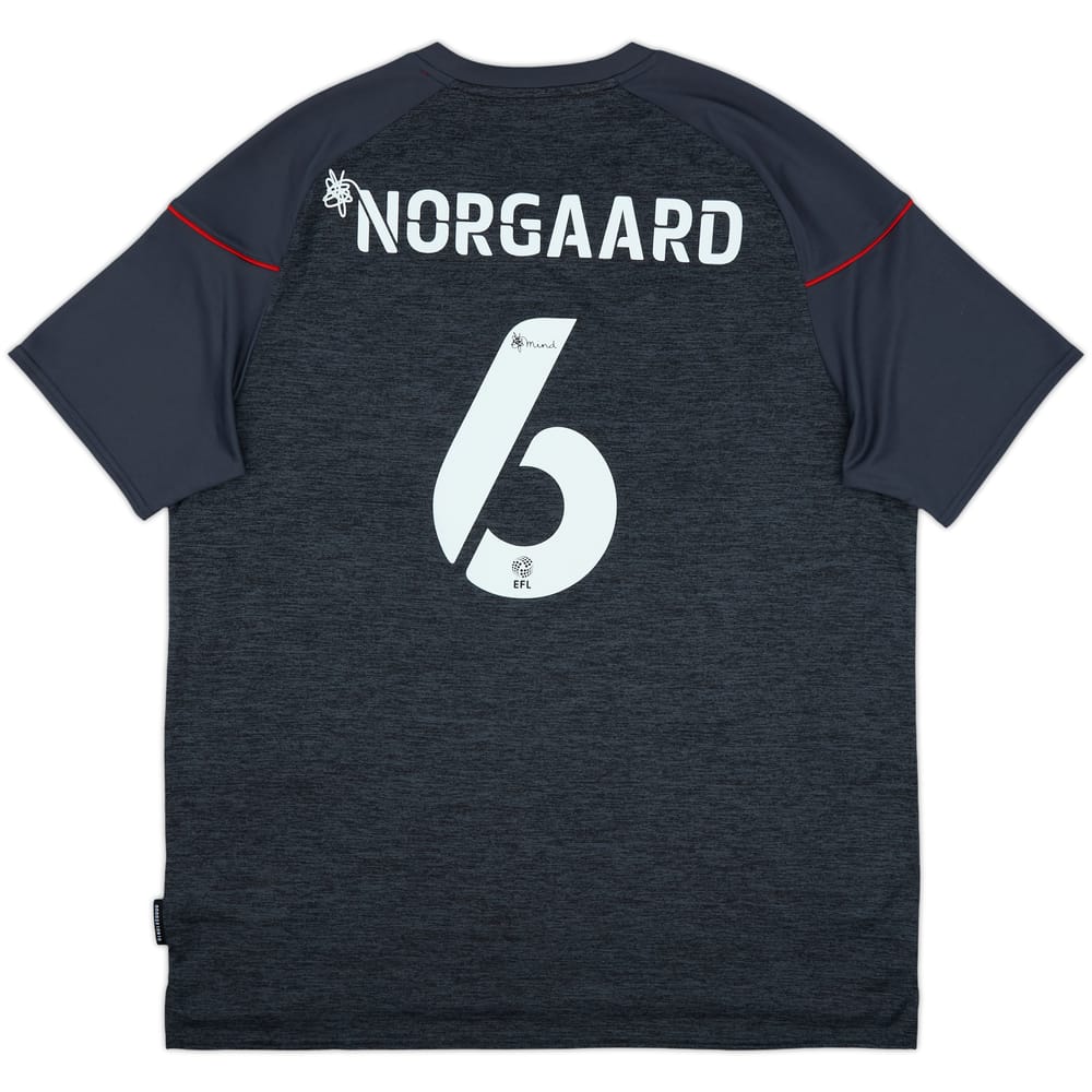 2020-21 Brentford Away Shirt Norgaard #6 - 10/10 - (XXL)