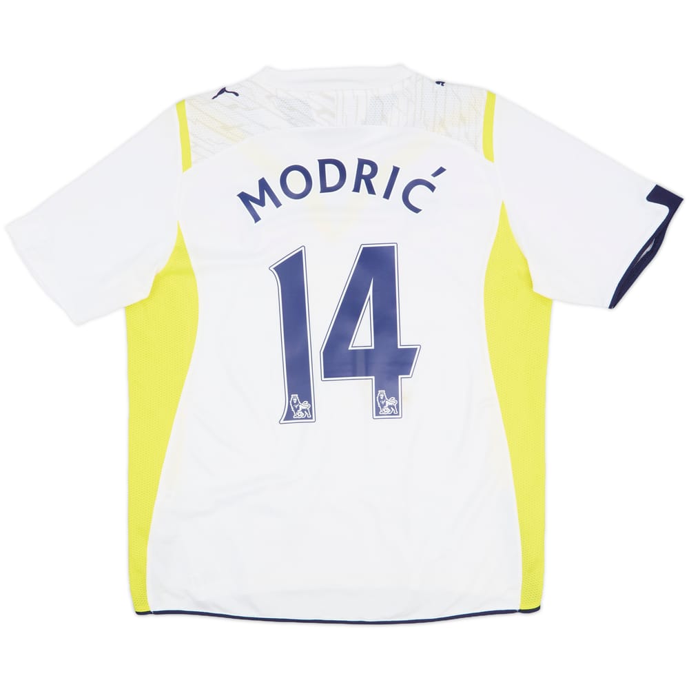 2009-10 Tottenham Home Shirt Modric #14 - 7/10 - (M)