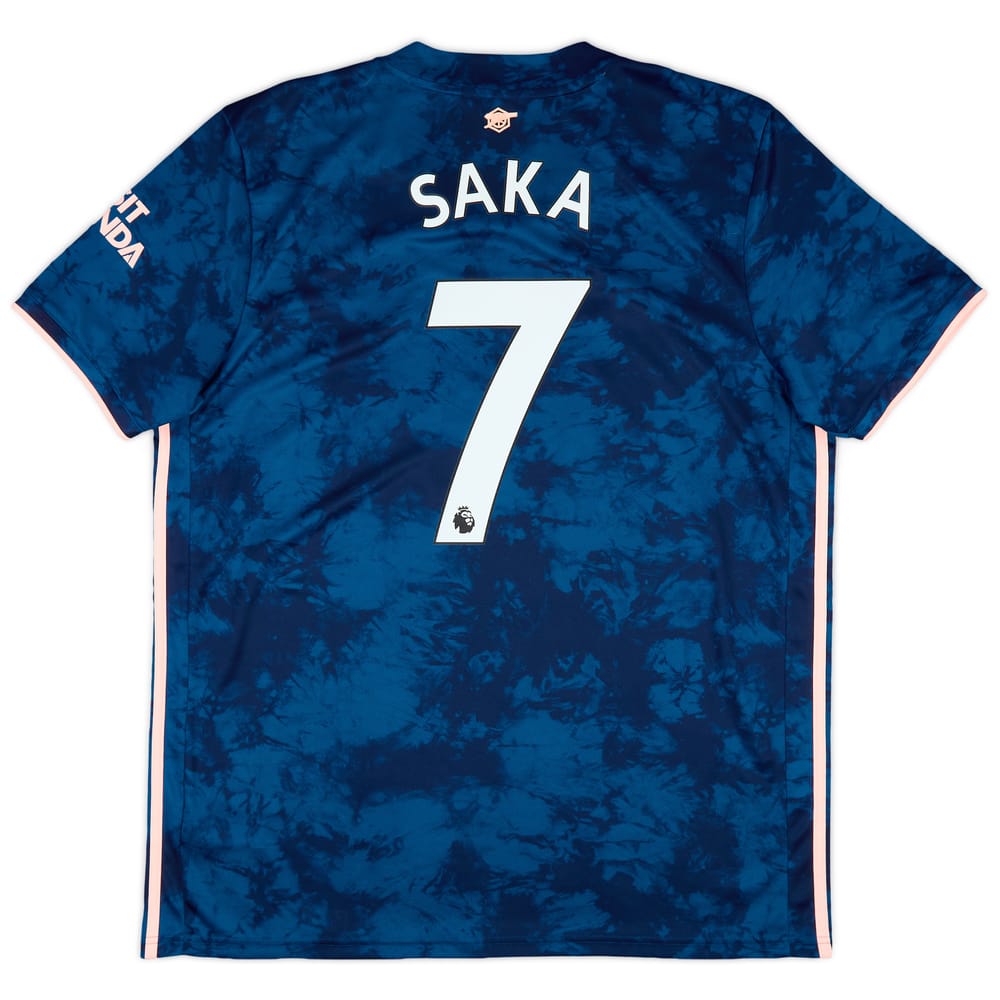 2020-21 Arsenal Third Shirt Saka #7 - 10/10 - (XL)