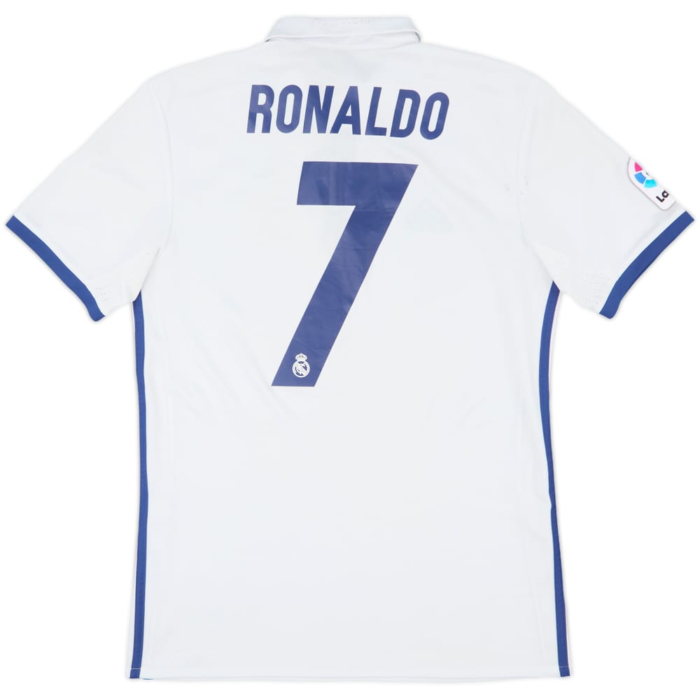 2016-17 Real Madrid Home Shirt Ronaldo #7 - 4/10 - (S)