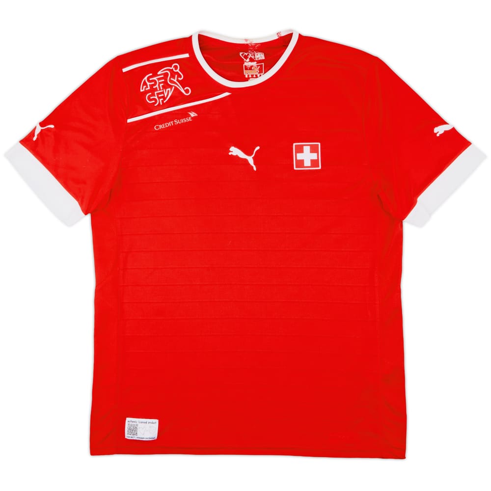 2012-13 Switzerland Home Shirt - 8/10 - (XL)