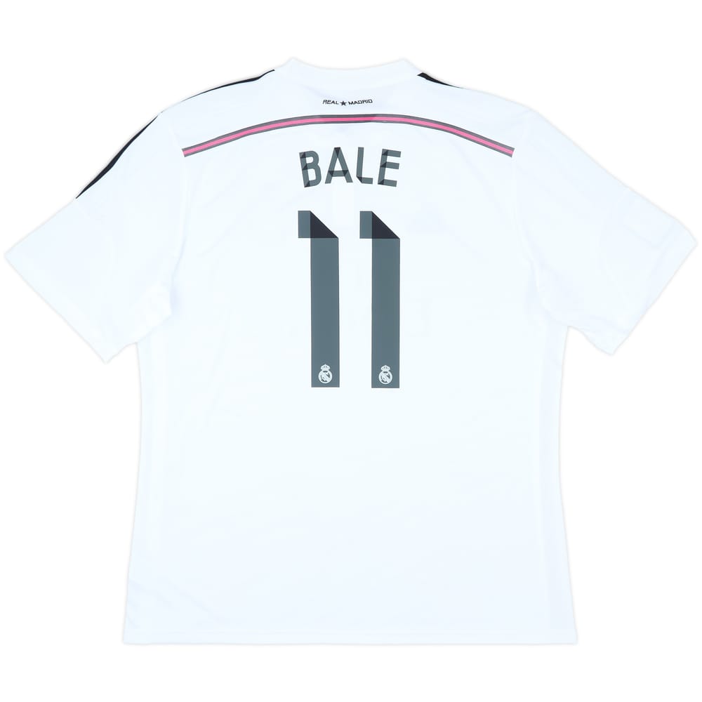 2014-15 Real Madrid Home Shirt Bale #11 - 8/10 - (XXL)