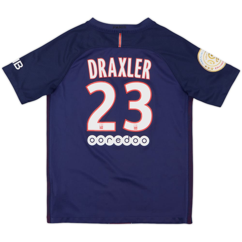 2016-17 Paris Saint-Germain Home Shirt Draxler #23 - 9/10 - (L.Boys)
