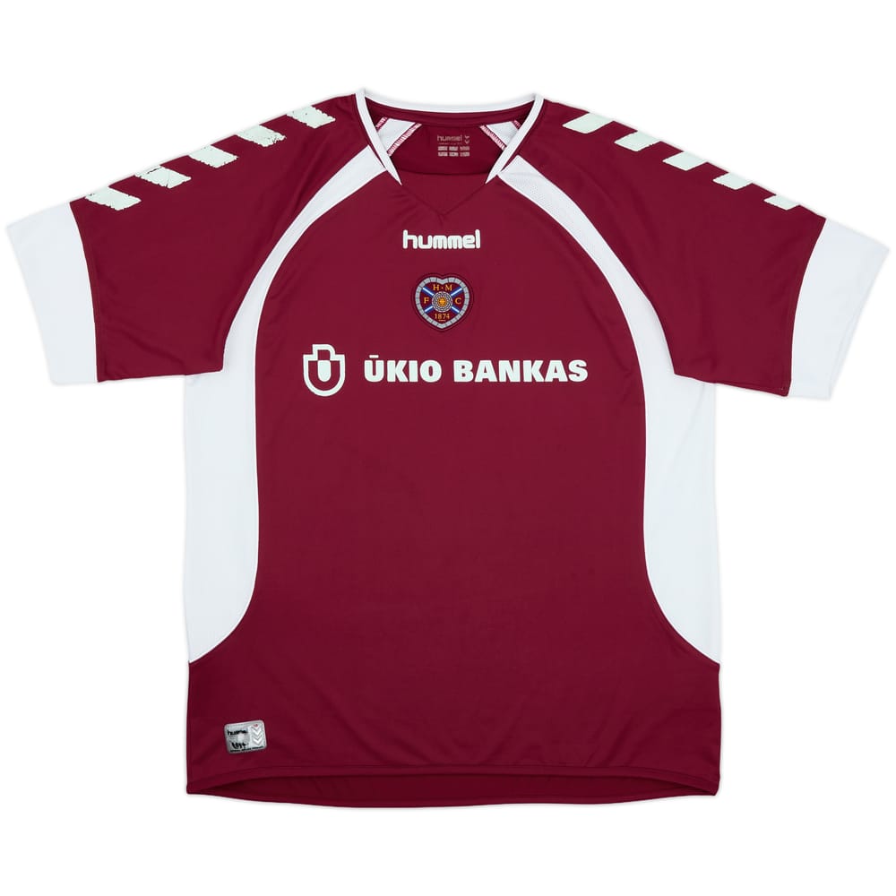 2006-07 Hearts Home Shirt - 5/10 - (XXL)