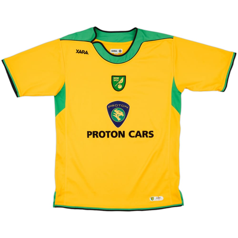 2005-06 Norwich Home Shirt - 8/10 - (M)
