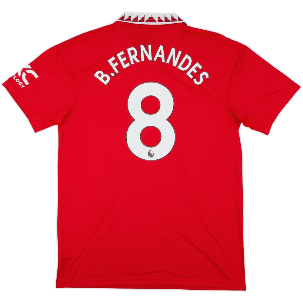 2022-23 Manchester United Home Shirt B.Fernandes #8 (L)