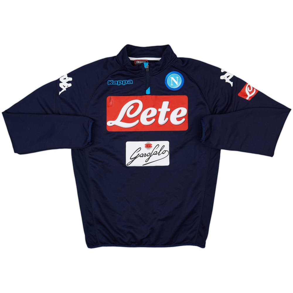 2017-18 Napoli Kappa 1/2 Zip Training Top - 6/10 - (XL)