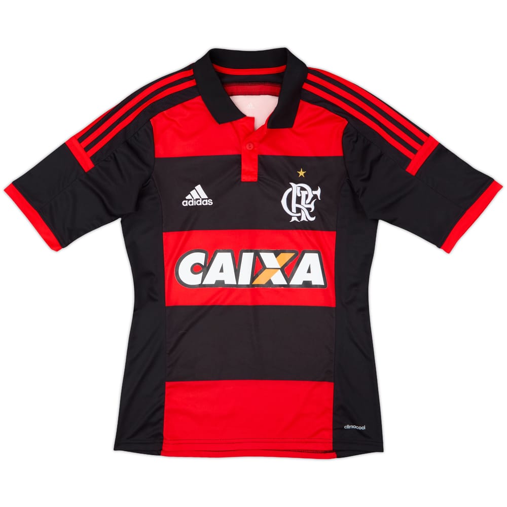 2014 Flamengo Home Shirt - 7/10 - (S)