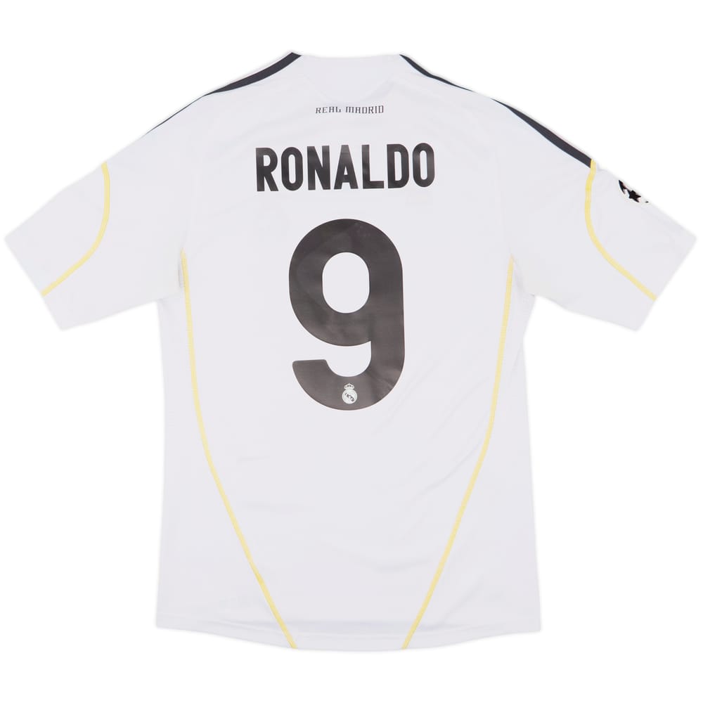 2009-10 Real Madrid Home Shirt Ronaldo #9 - 7/10 - (S)