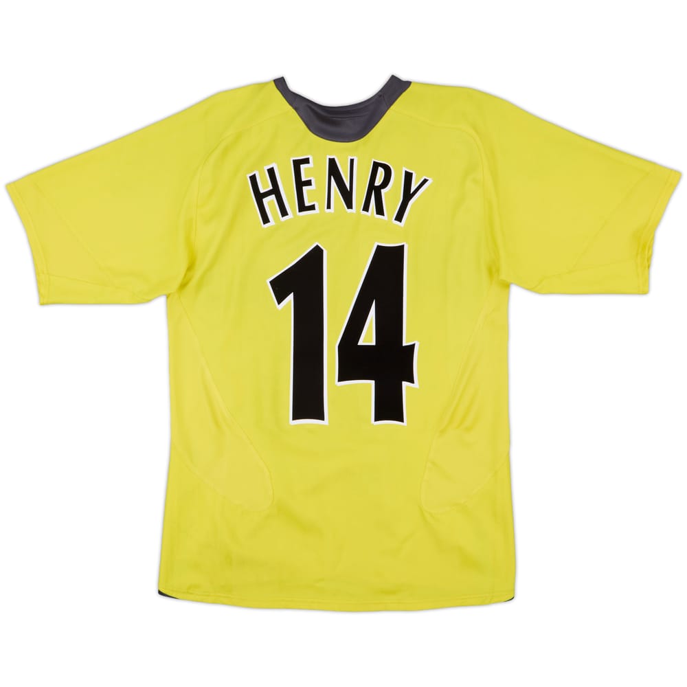 2005-06 Arsenal Away Shirt Henry #14 - 7/10 - (S)