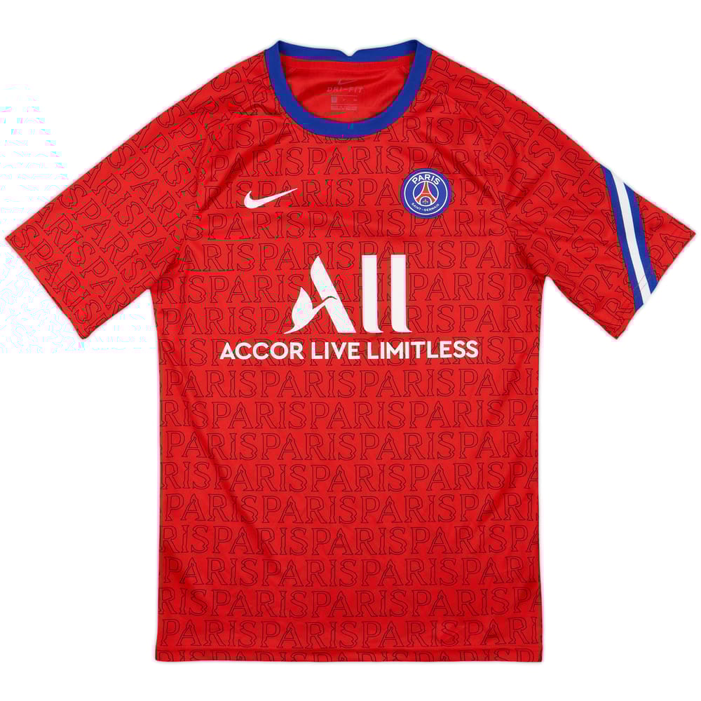 2020-21 Paris Saint-Germain Nike Training Shirt - 8/10 - (S)