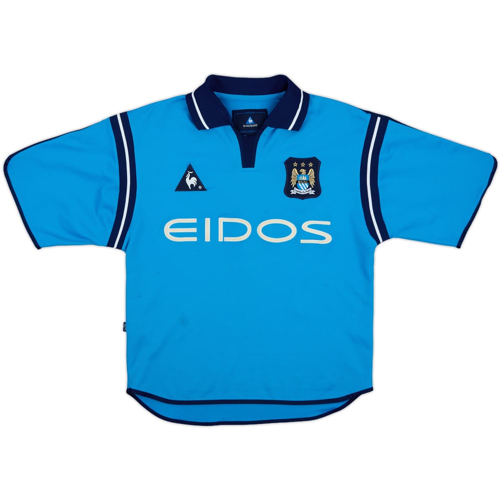 2001-02 Manchester City Home Shirt - 8/10 - (S)