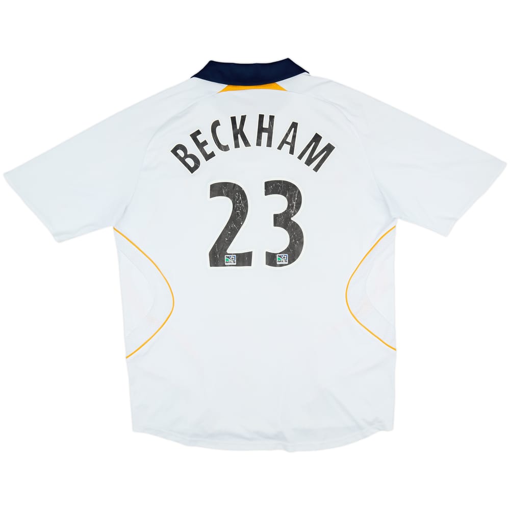 2007-08 LA Galaxy Home Shirt Beckham #23 - 5/10 - (XXL)