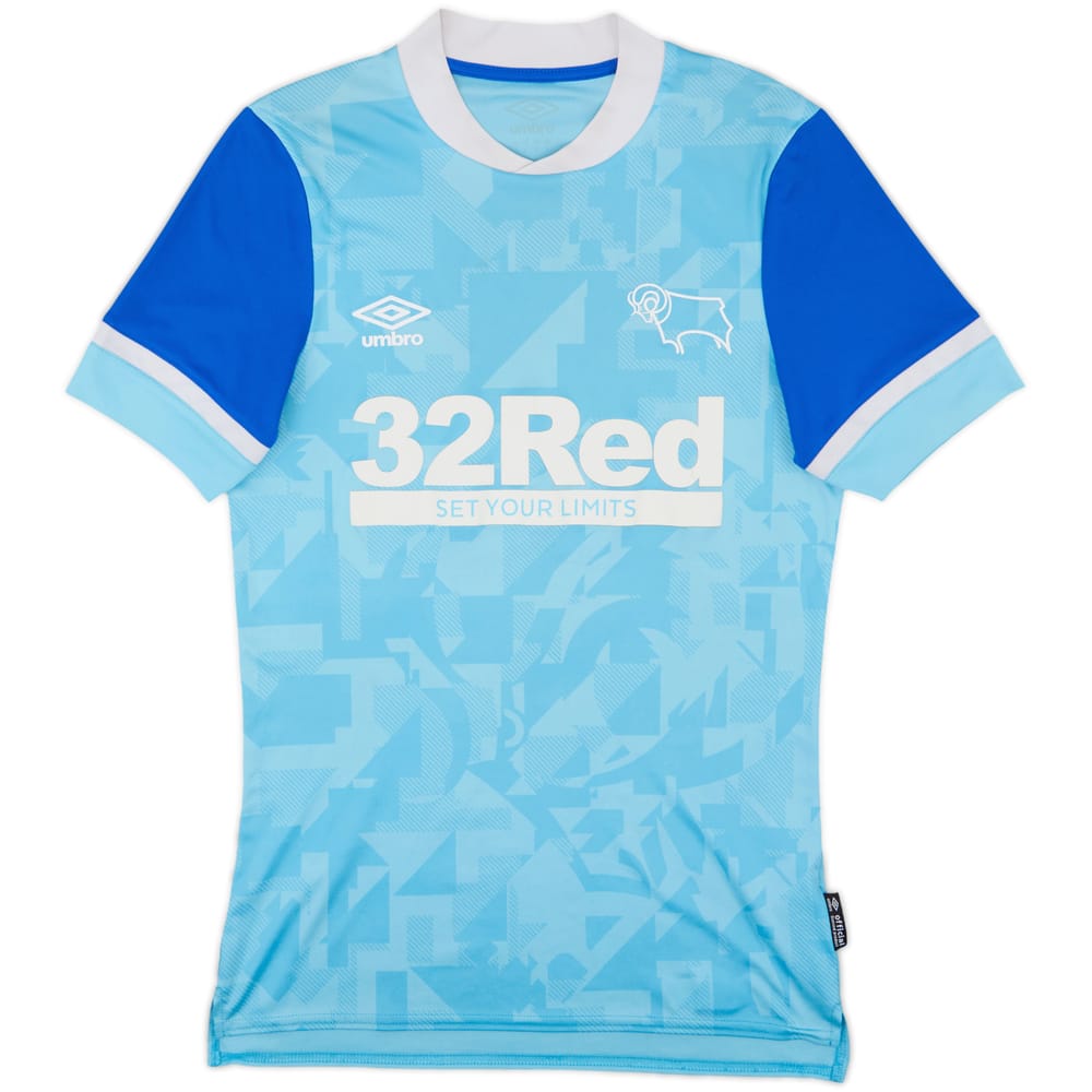 2021-22 Derby County Away Shirt - 7/10 - (S)