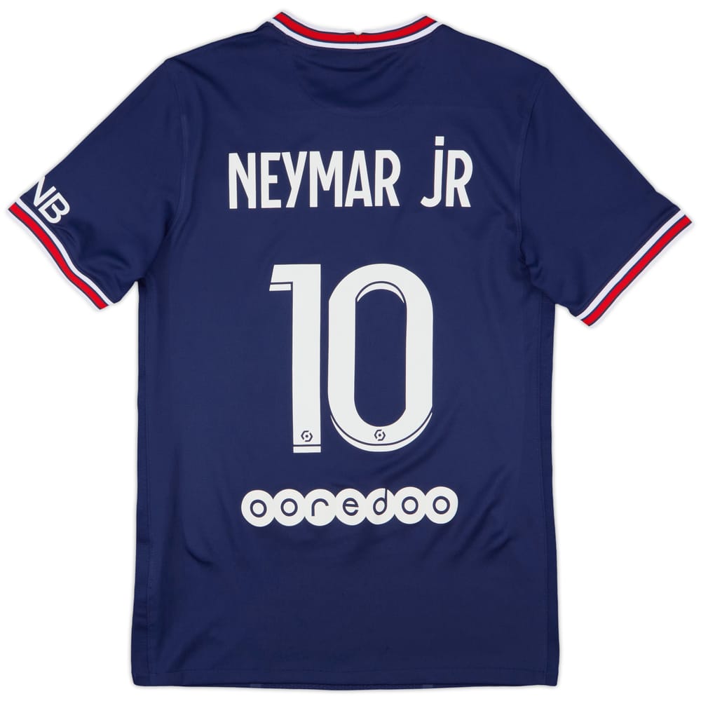 2021-22 Paris Saint-Germain Home Shirt Neymar Jr #10 - 10/10 - (S)