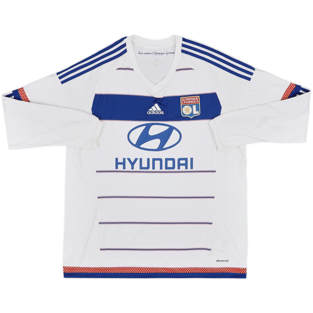 2015-16 Lyon Home L/S Shirt - 8/10 - (XL)