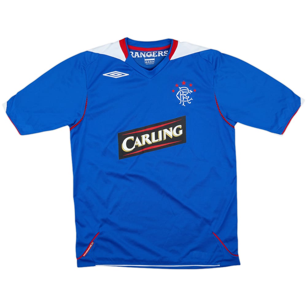 2006-07 Rangers Home Shirt - 6/10 - (M)