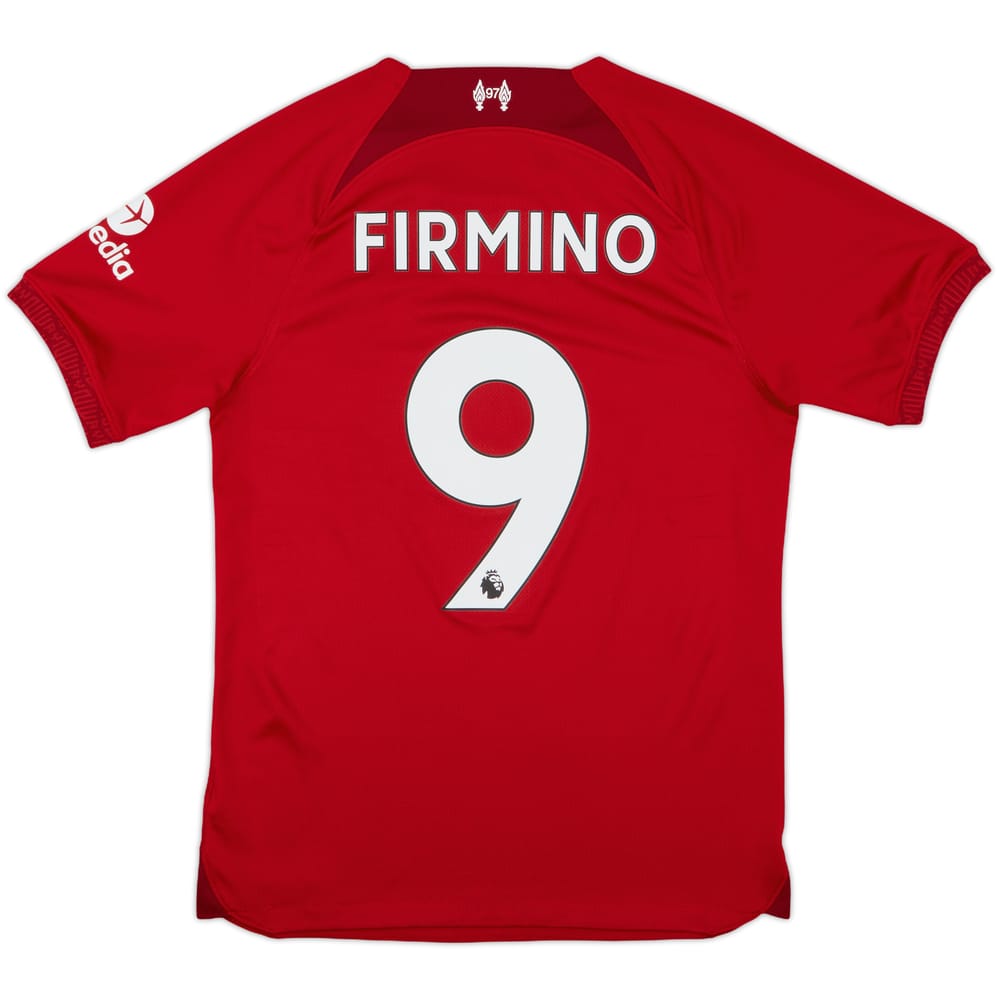 2022-23 Liverpool Home Shirt Firmino #9 - 9/10 - (S)