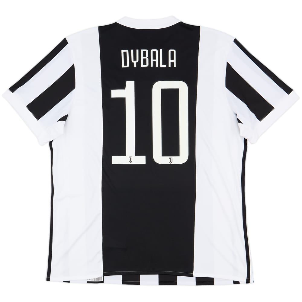 2017-18 Juventus Home Shirt Dybala #10 - 8/10 - (XL)
