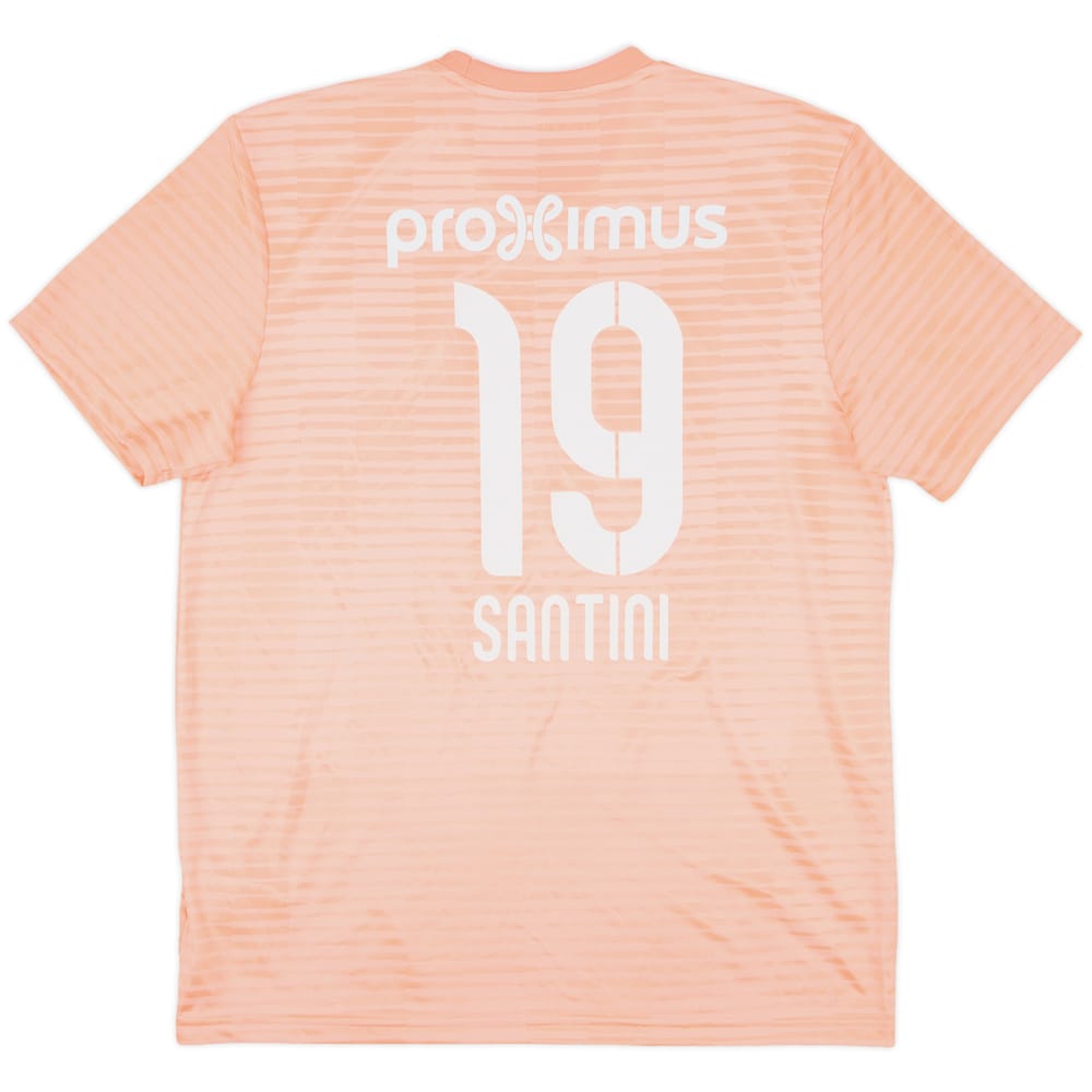 2018-19 Anderlecht Away Shirt Santini #9 - 9/10 - (L)