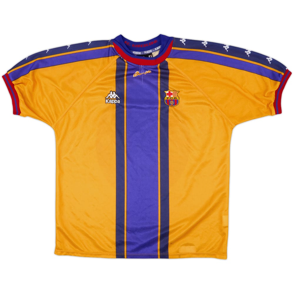 1997-98 Barcelona Away Shirt - 8/10 - (L)