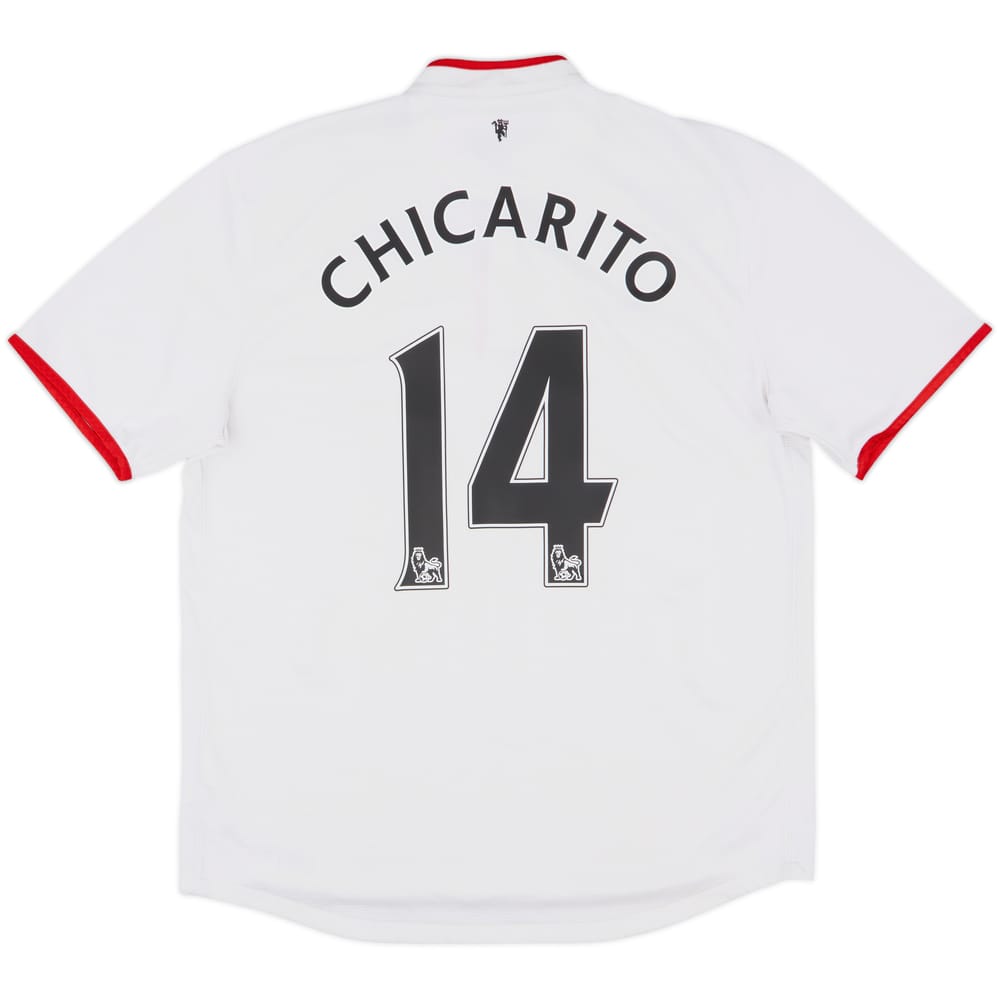 2012-14 Manchester United Away Shirt Chicharito #14 - 6/10 - (L)